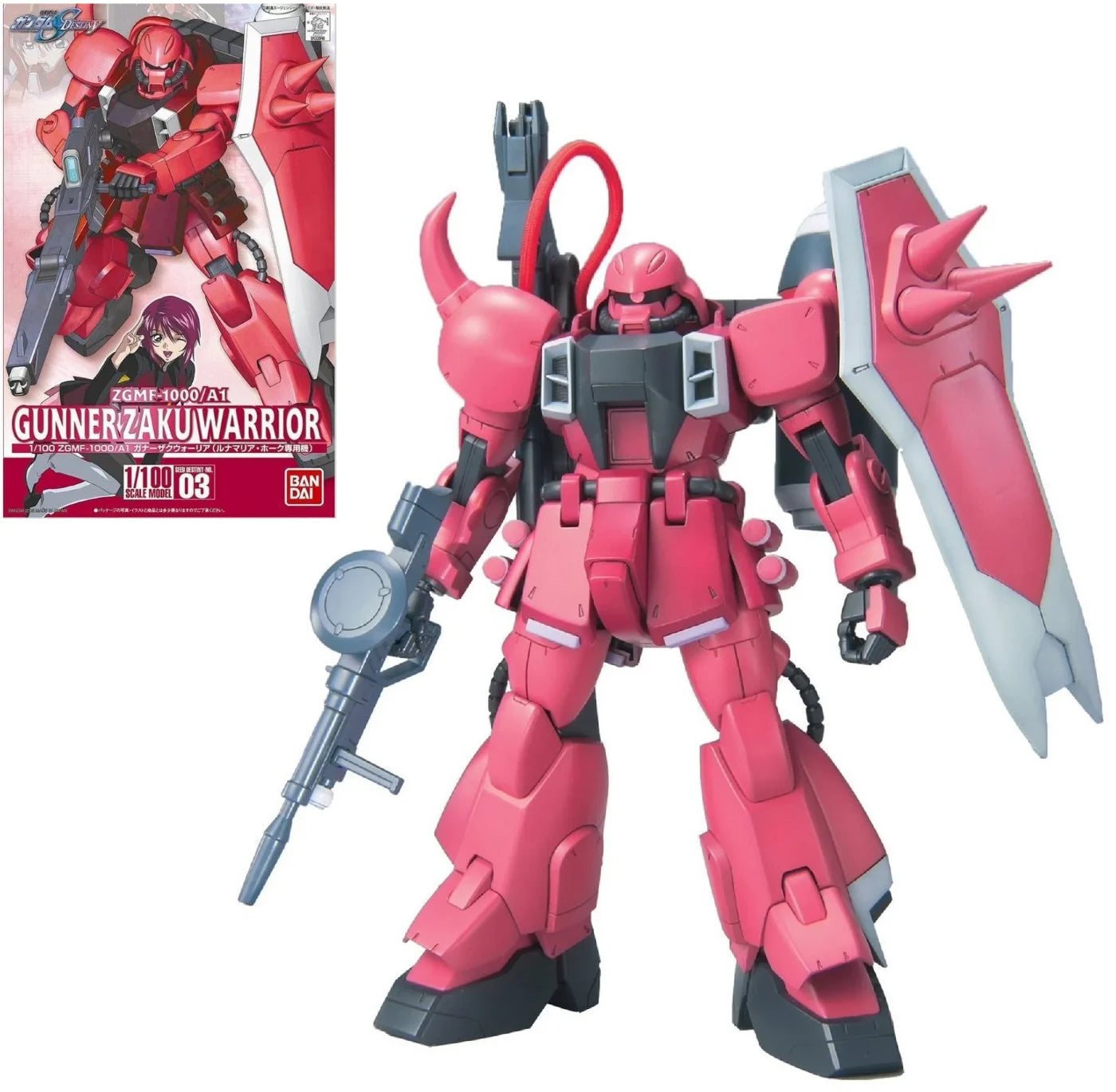 Non Grade 1/100 Gunner Zaku Warrior (Luna Maria Hawke's Custom Unit)