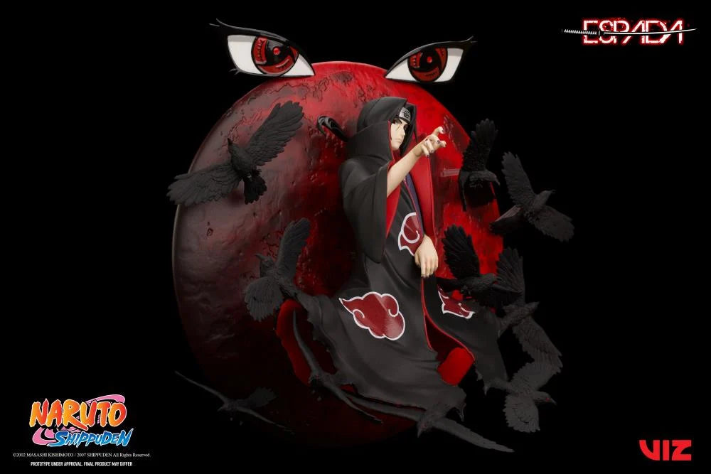 NARUTO SHIPPUDEN - Itachi Uchiha - Wall Statue 25cm