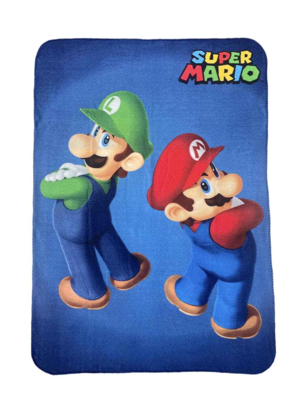 SUPER MARIO & LUIGI - Polar Fleece 100x140cm