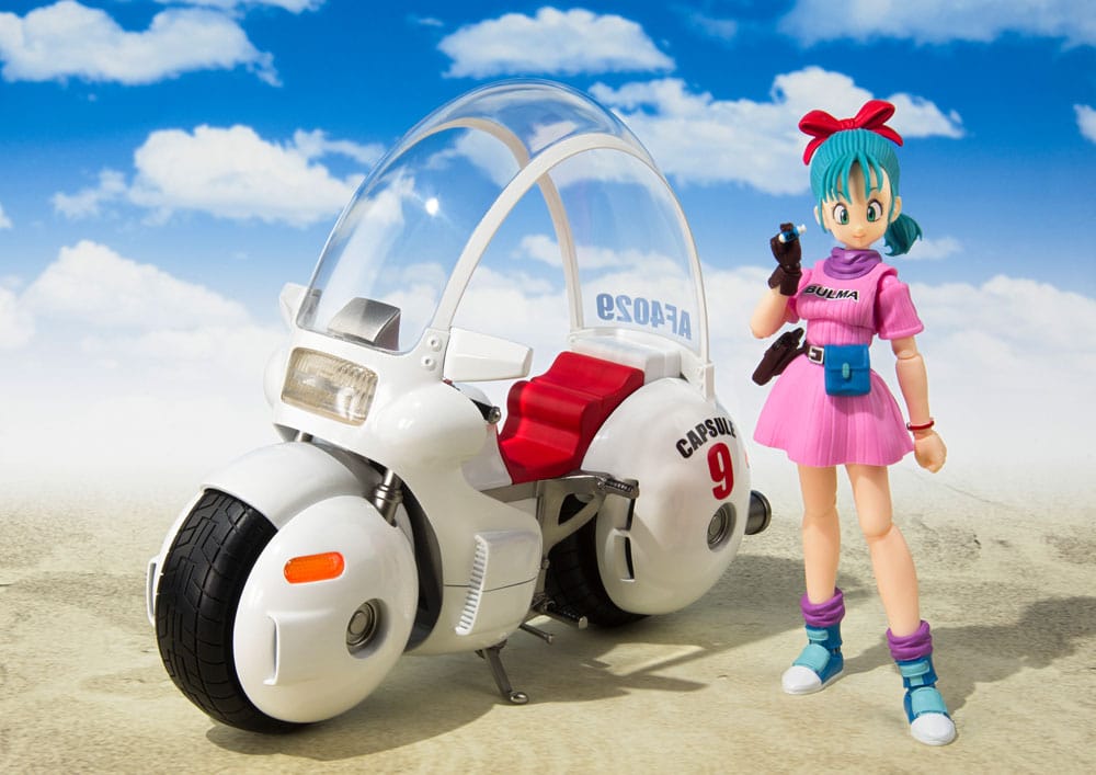 DRAGON BALL - Bulma Motorcycle - S.H. Figuarts 17cm