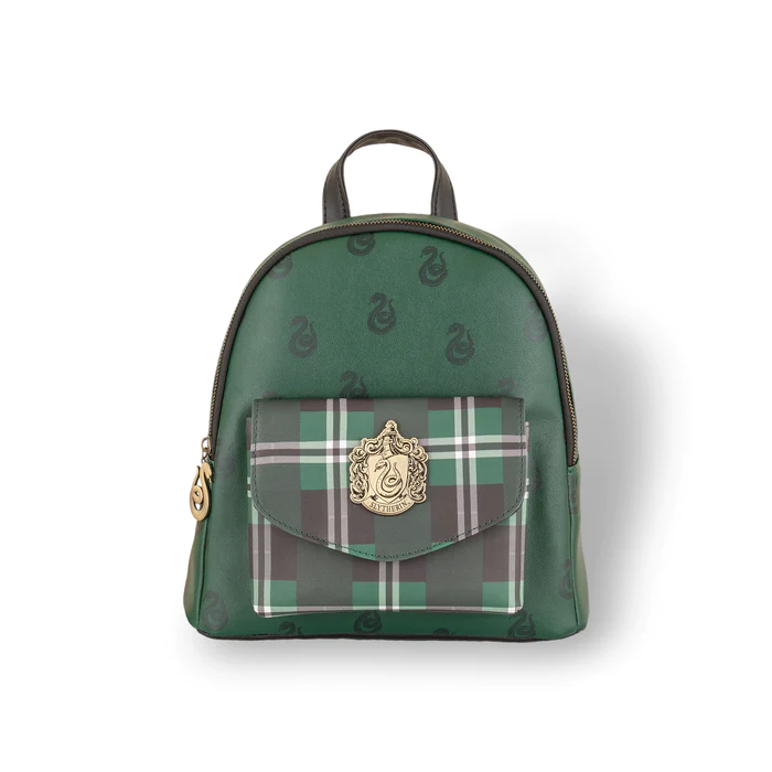 HARRY POTTER - Serpentard - Mini Sac à dos Plaid à Carreaux '25x25cm'