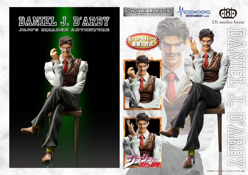 JOJO PART 3 - Daniel J Darby - Statuette Legend 14cm