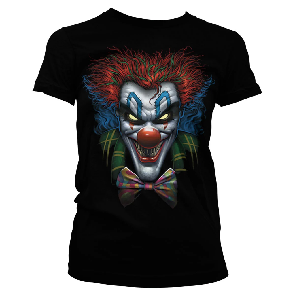 HORROR - T-Shirt Psycho Clown - GIRL (XXL)