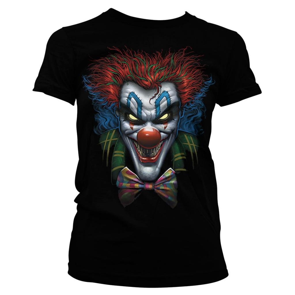 HORROR - T-Shirt Psycho Clown - GIRL (XL)