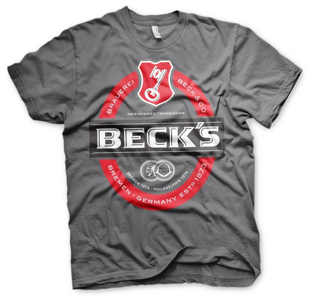 BEER - Beck's Label - T-Shirt - (S)