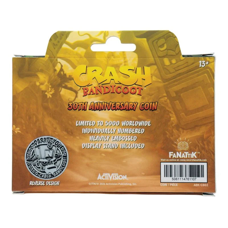 CRASH BANDICOOT - Limited Edition Coin