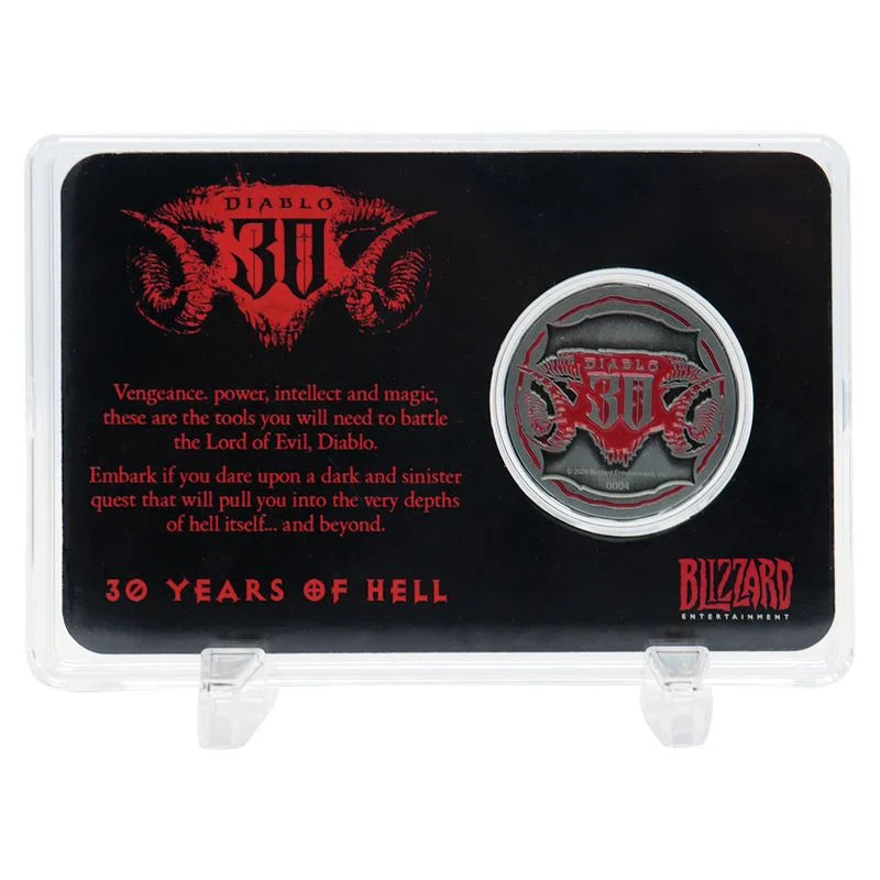 DIABLO - 30th Anniversary - Limited Edition Coin
