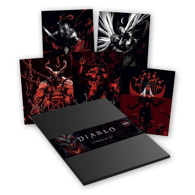 DIABLO - Litograph Set Limited Editon