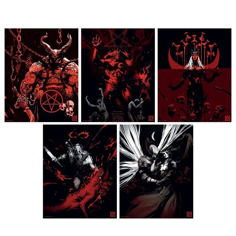 DIABLO - Litograph Set Limited Editon