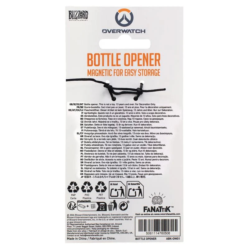 OVERWATCH - Logo - Limited Edition Bottle Opener