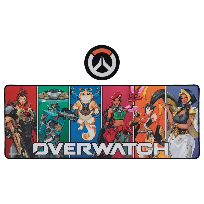 OVERWATCH - XL Desktop Mat + 1 Coaster