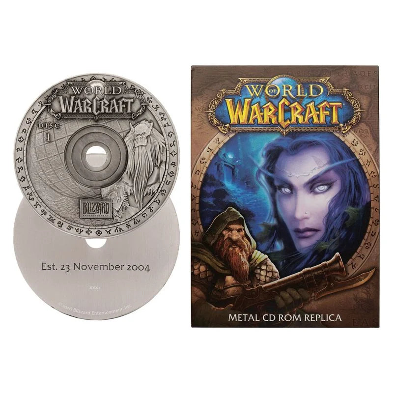 WORLD OF WARCRAFT - CD-Rom - Limited Editon Replica