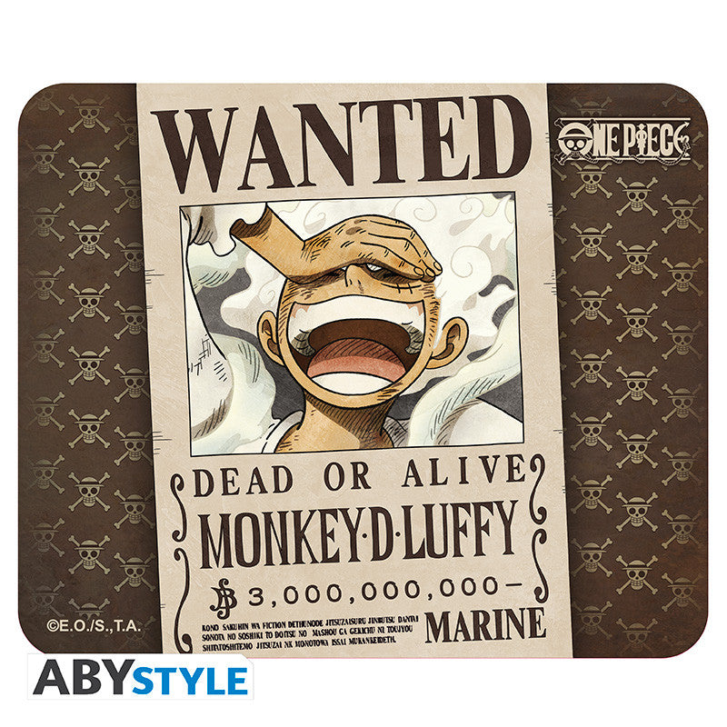 ONE PIECE - Wanted Luffy - Mouse Pad