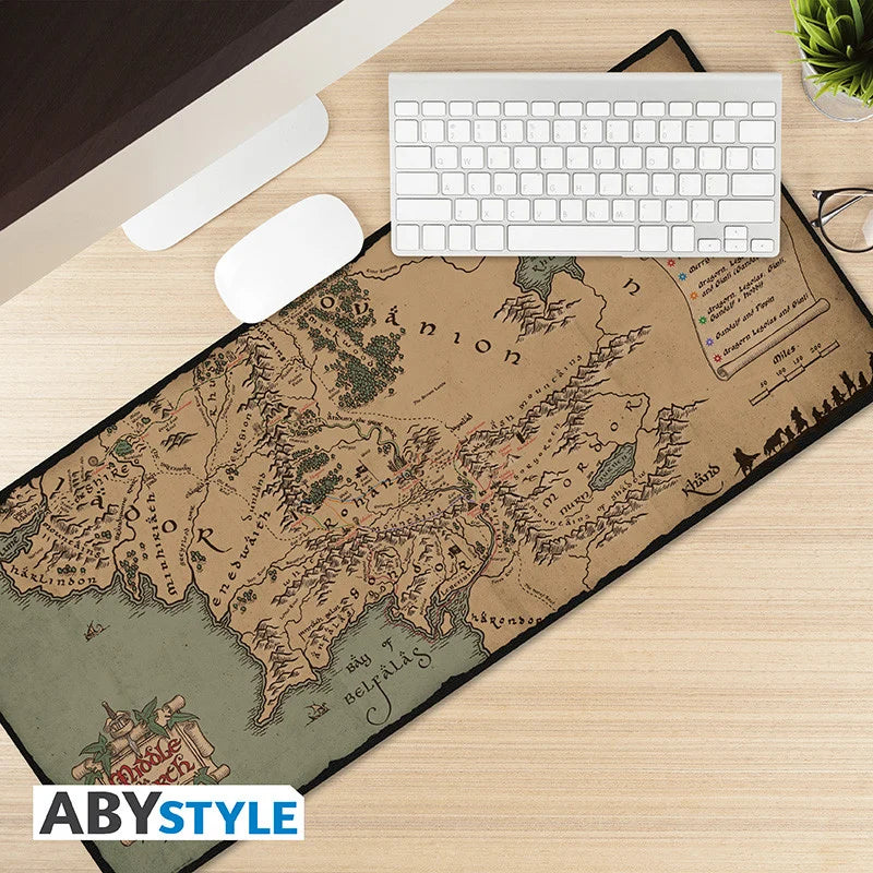 LORD OF THE RING - The Fellowship's Travels - XXL Mouse Pad