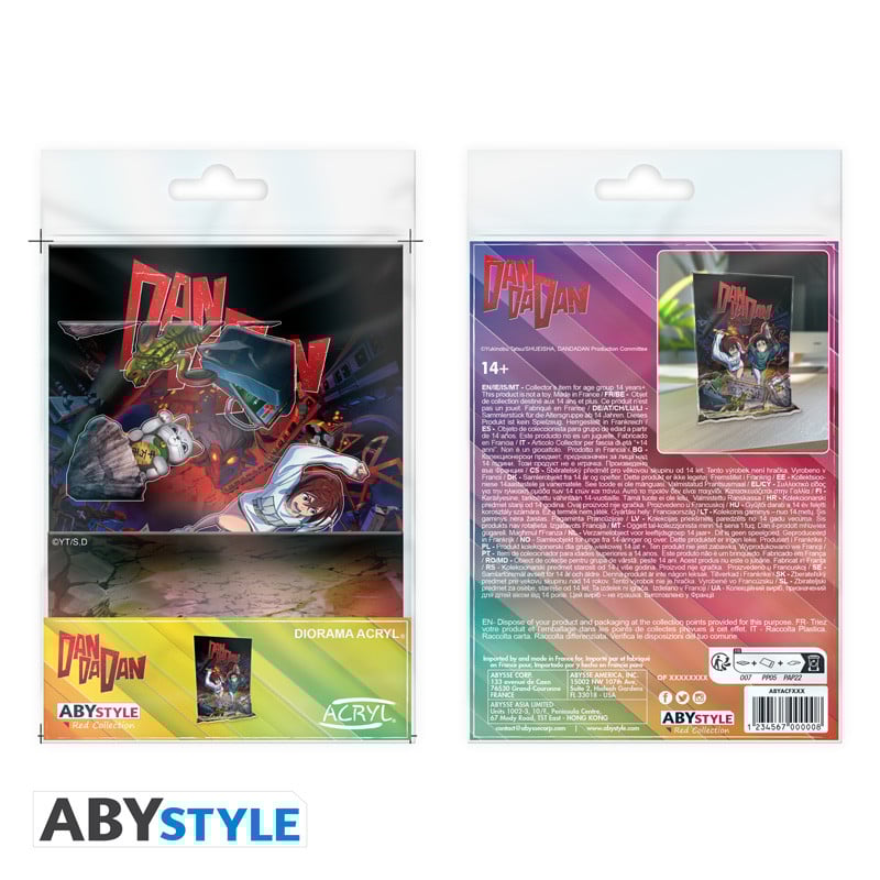 DANDADAN - Key Art Momo & Okarun - Acryl Diorama
