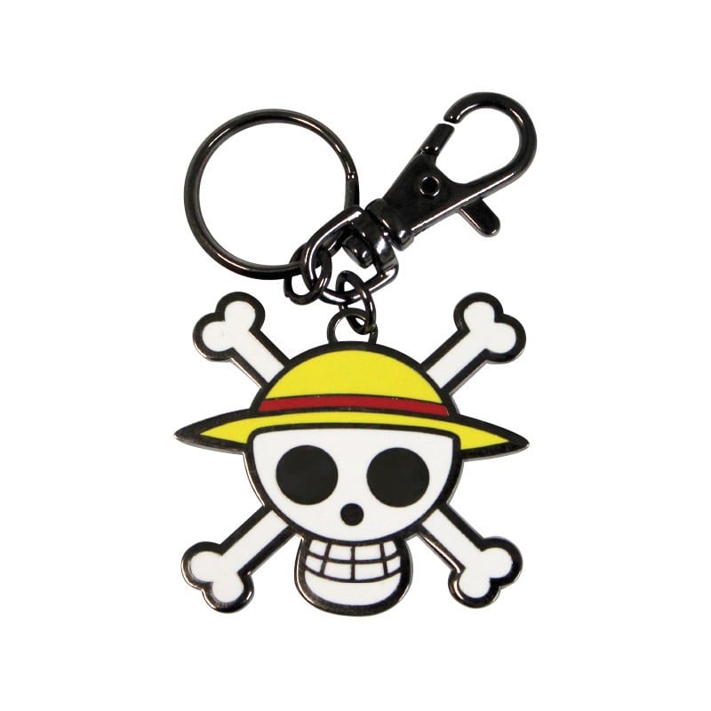 ONE PIECE - Metal Keychain - SKULL LUFFY