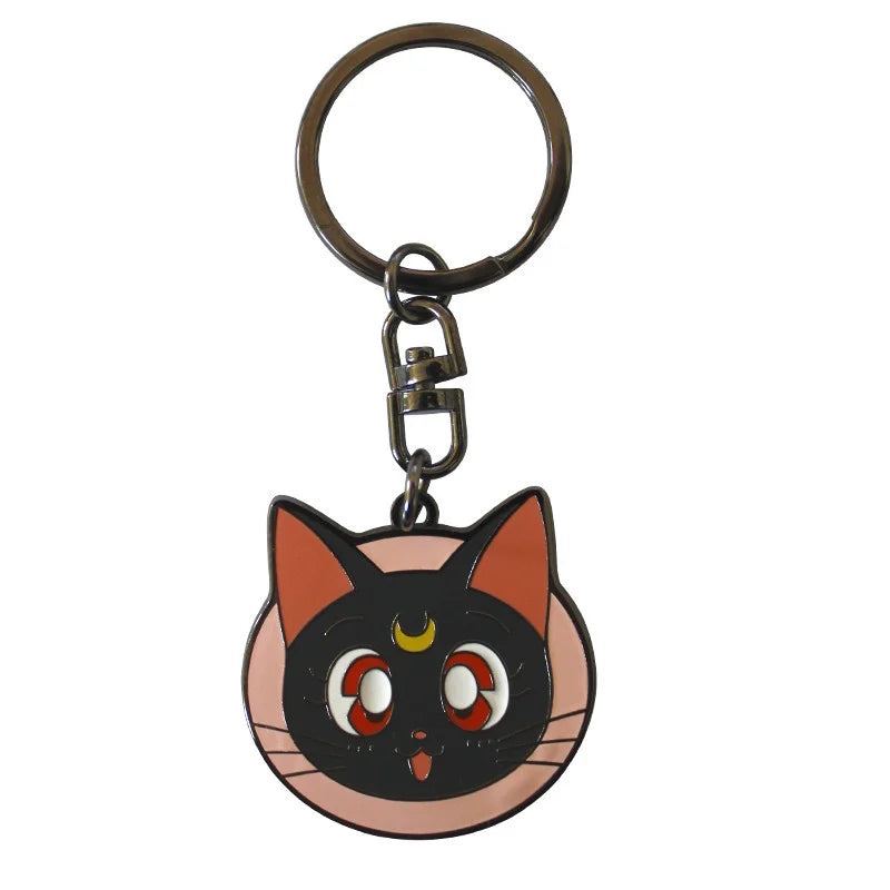 SAILOR MOON - Metal Keychain - LUNA