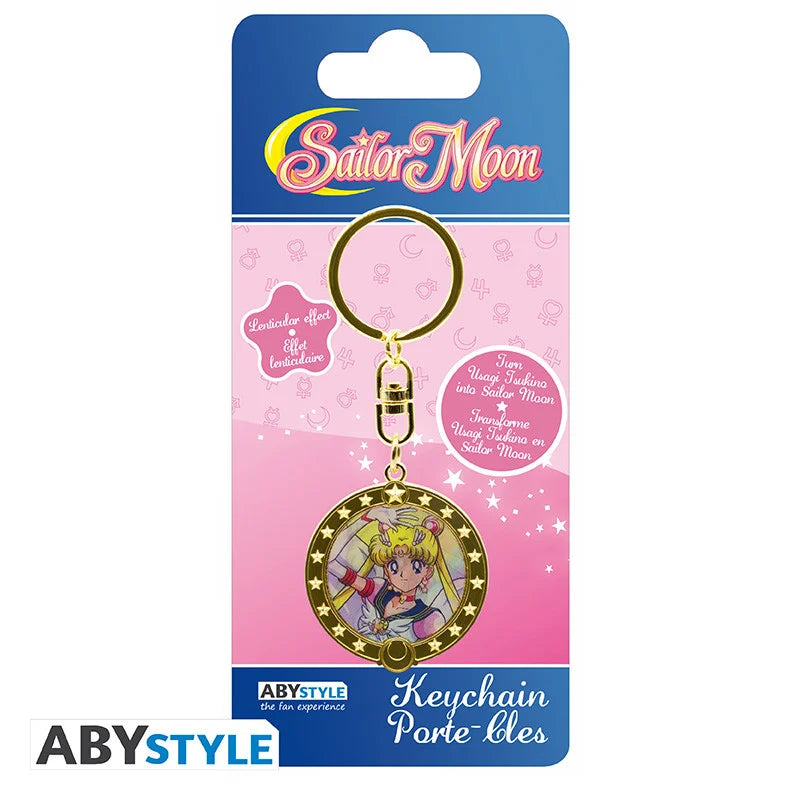 SAILOR MOON - Usagi & Sailor Moon - Keychain Lenticular