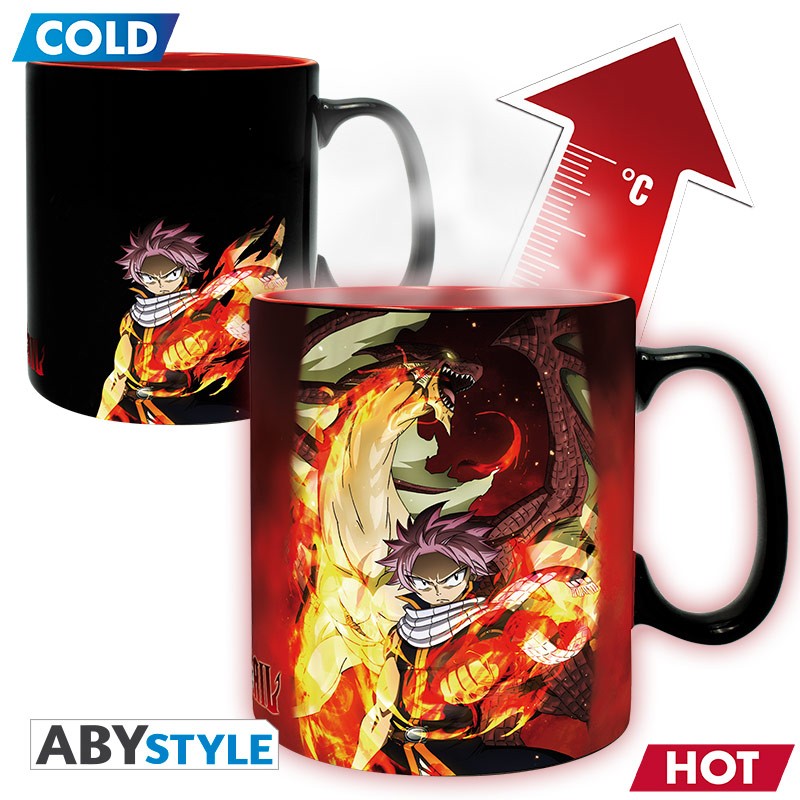 FAIRY TAIL - Natsu & Lucy - Mug Heat Change 460ml