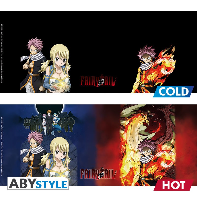 FAIRY TAIL - Natsu & Lucy - Mug Heat Change 460ml
