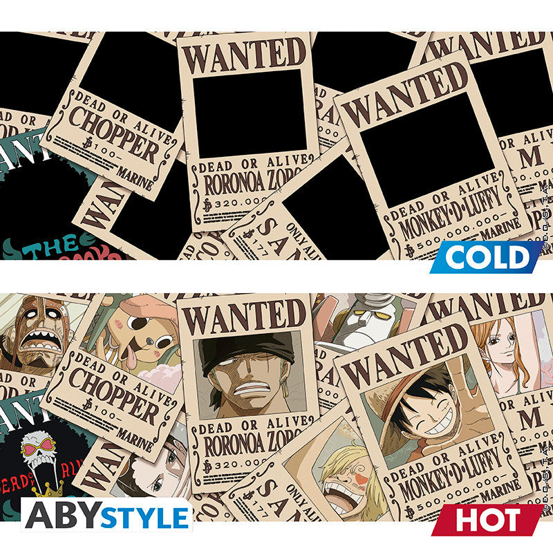 ONE PIECE - Wanted - Mug Heat Change 460ml