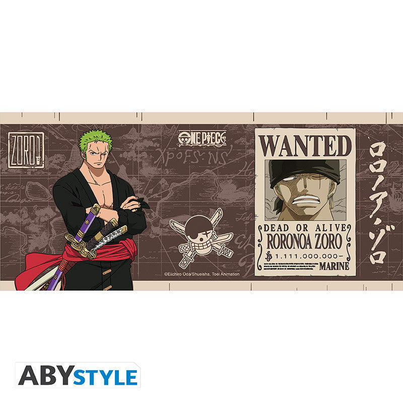 ONE PIECE - Zoro Wanted - Mug 460ml