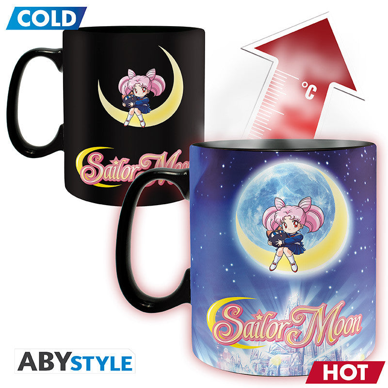 SAILOR MOON - Sailor & Chibi - Mug Heat Change 460ml