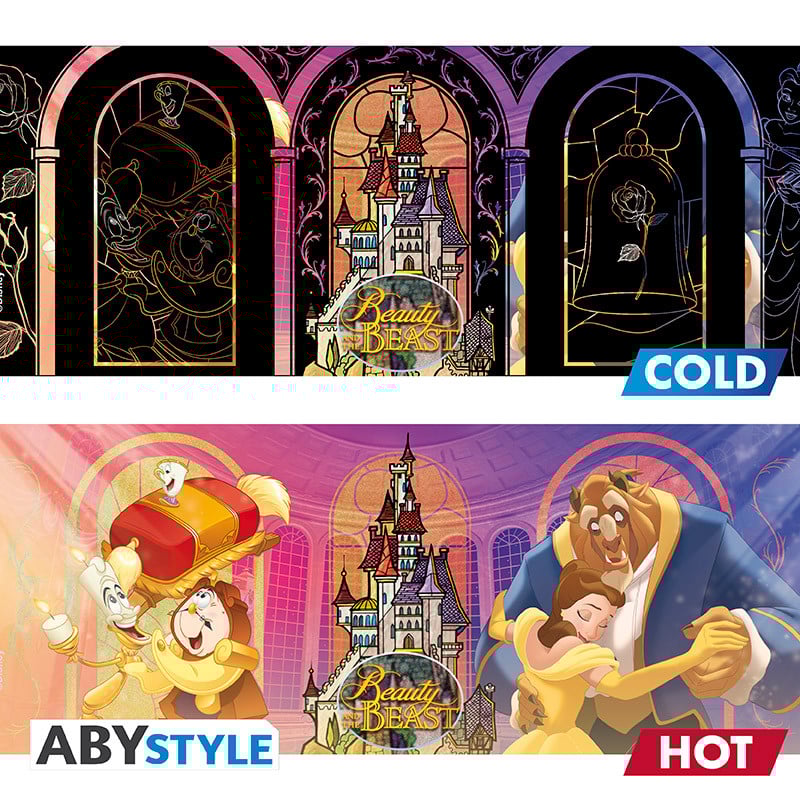 DISNEY - Beauty and the Beast - Mug Heat Change 460ml