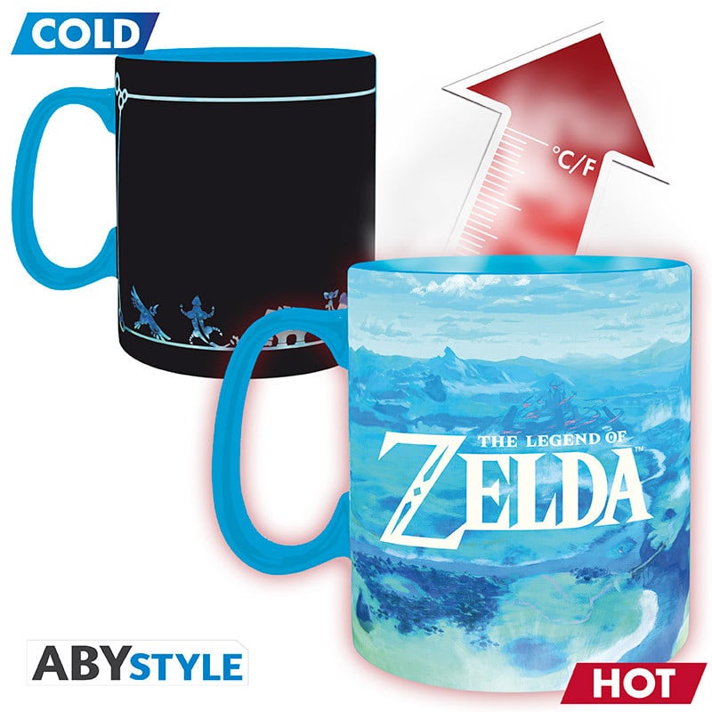 THE LEGEND OF ZELDA - Breath of the Wild - Mug Heat Change 460ml