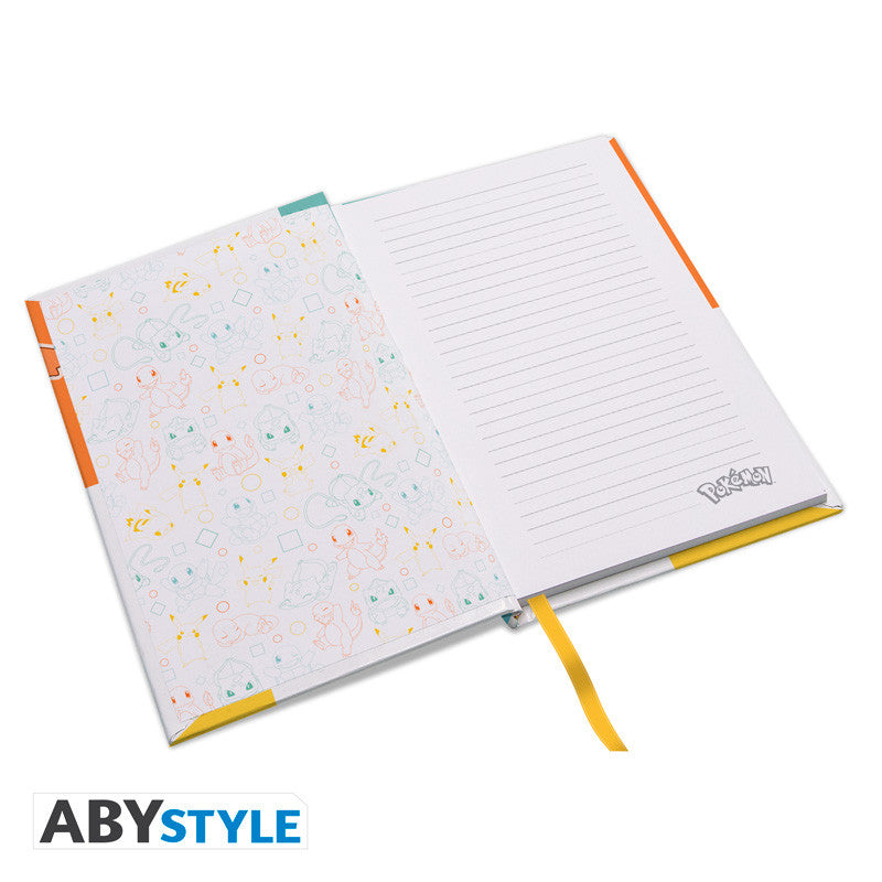 POKEMON - Kanto Starters - Notebook A5