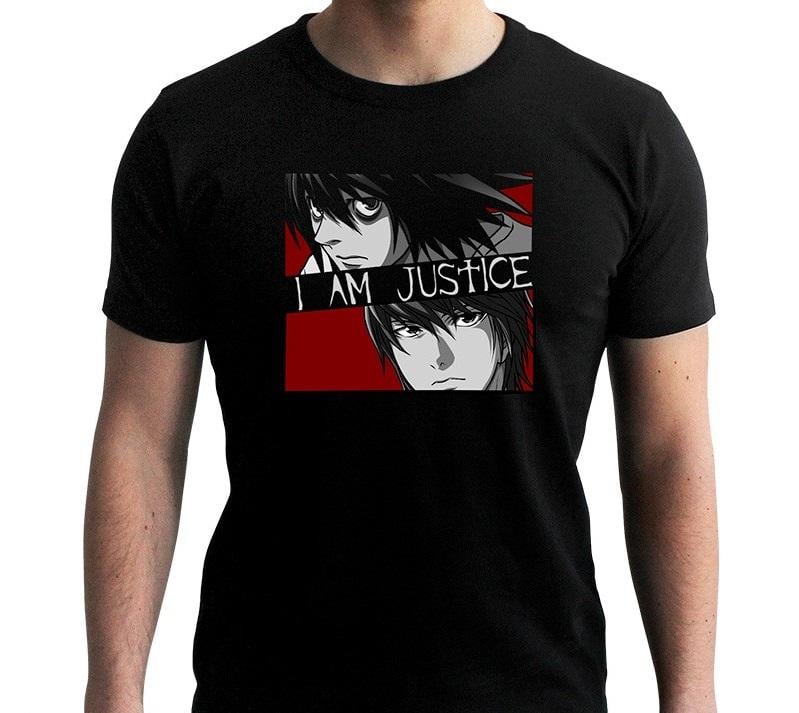 DEATH NOTE - I am Justice Men's T-Shirt - (XXL)