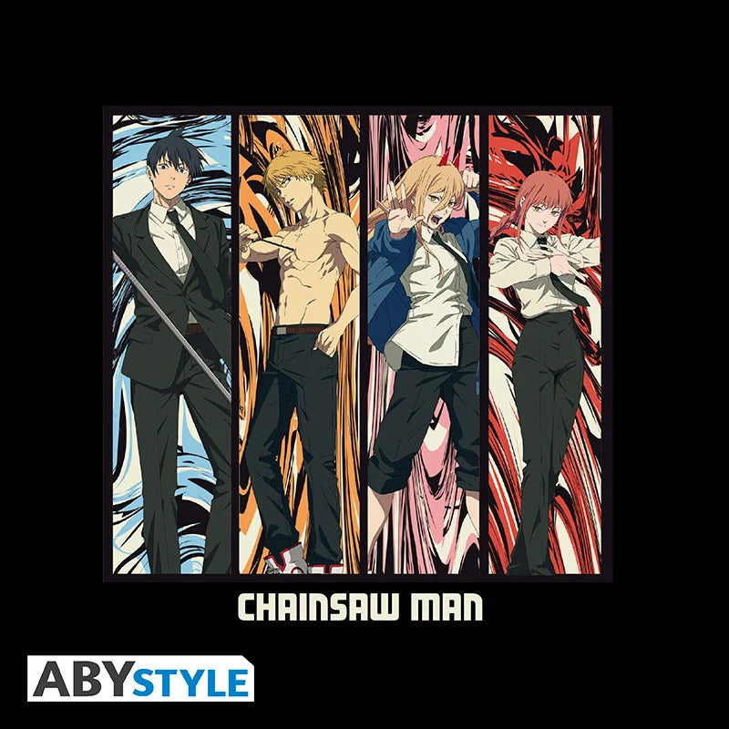 CHAINSAW MAN - T-Shirt Group Unisex black (L)
