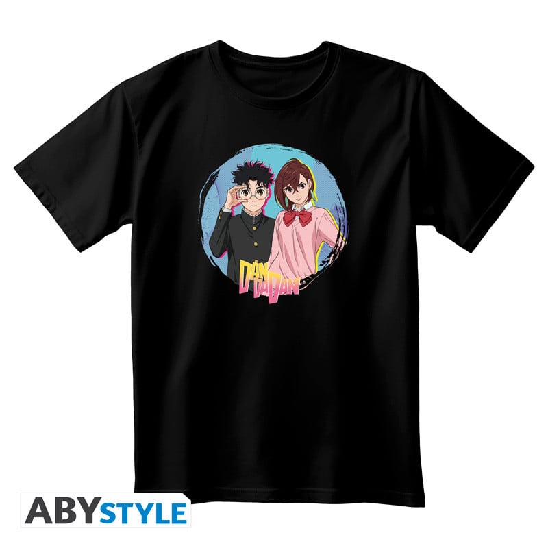 DANDADAN - T-Shirt Momo & Okarun Unisex black (L)