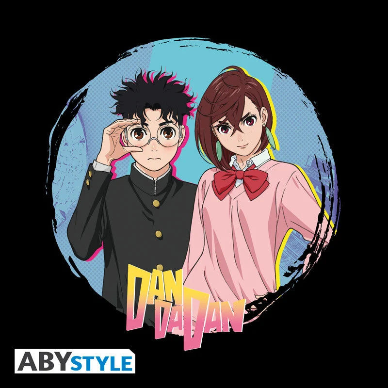 DANDADAN - T-Shirt Momo & Okarun Unisex black (XL)