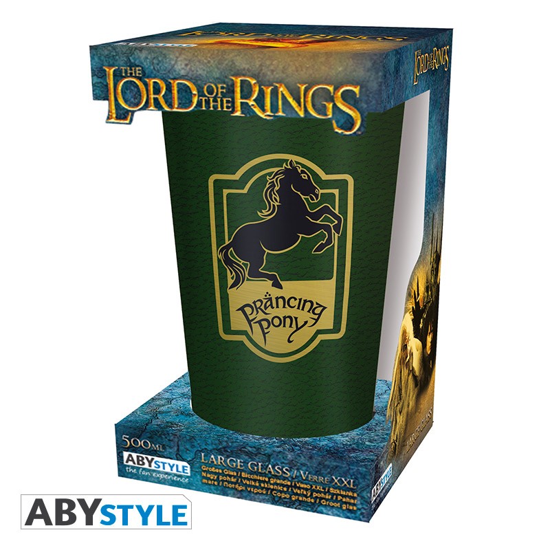 LORD OF THE RINGS - Glass XXL 400ml - Poney Fringant