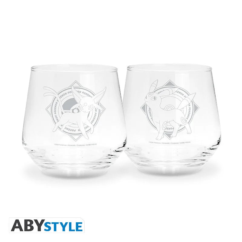 POKEMON - Espeon & Umbreon - 2 Glasses Set 300ml