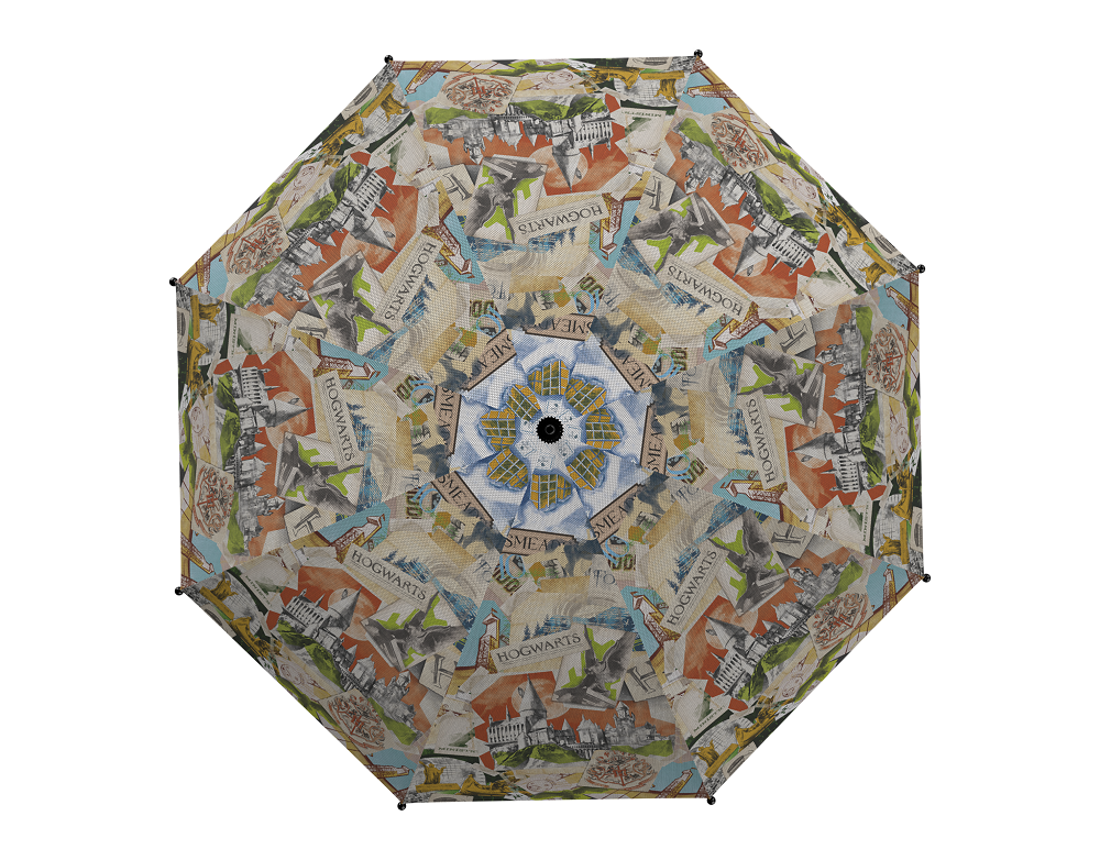 HARRY POTTER - Castle - Automatic Umbrella 54 cm