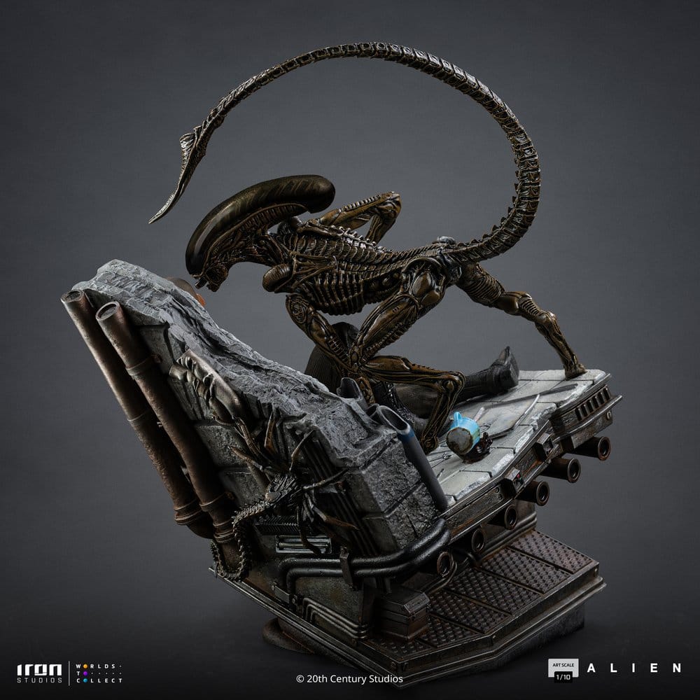 Alien 3 - Ellen Ripley and Dog Alien - Art Scale 1/10 - 23 cm