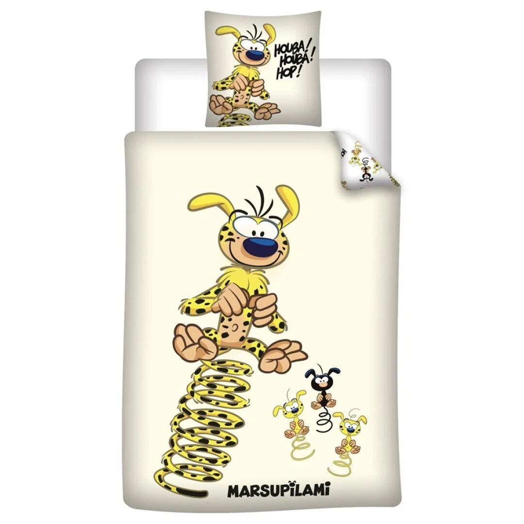MARSUPILAMI - Duvet Cover 140x200cm + 65x65cm
