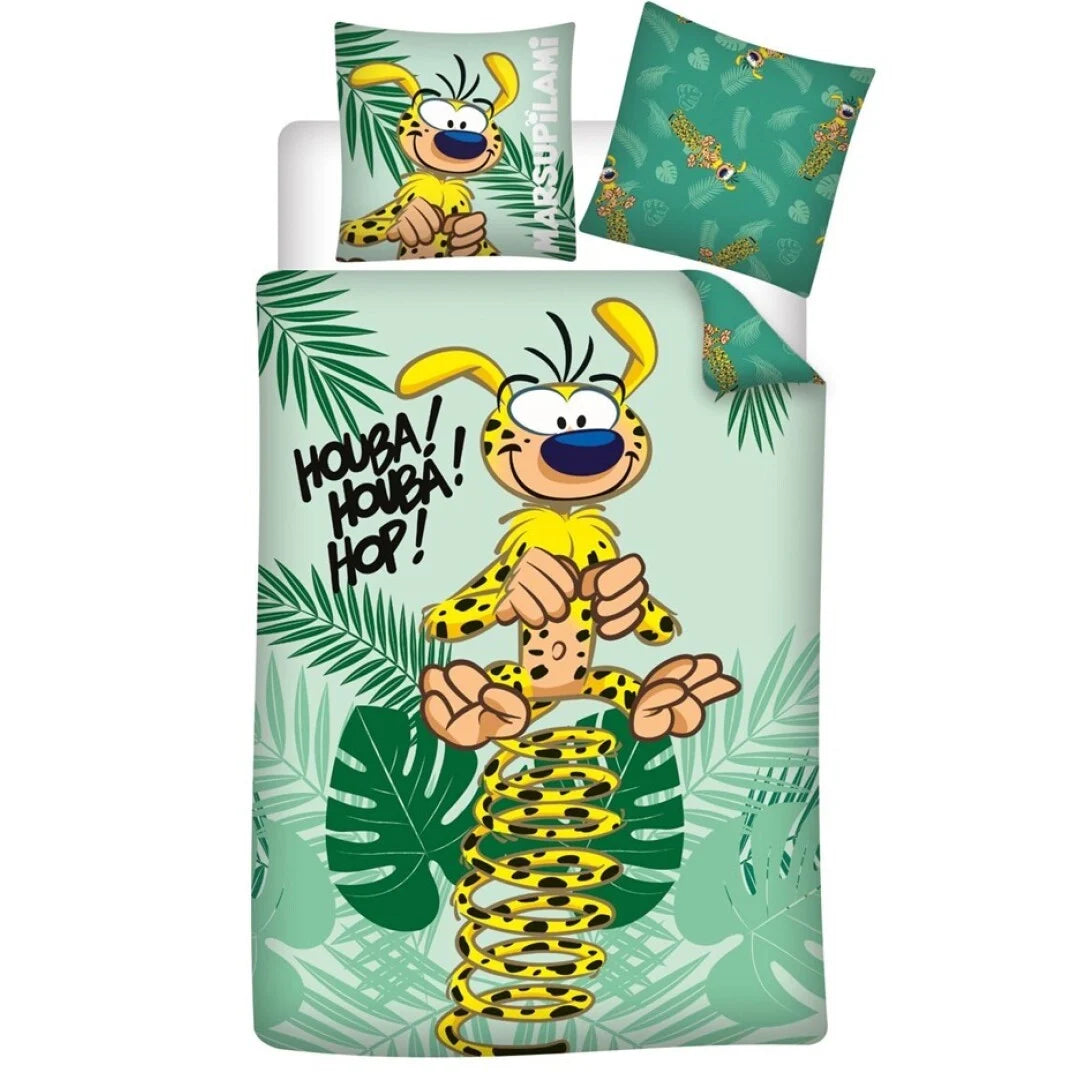 MARSUPILAMI - Houba Houba Hop - Duvet Cover 140x200cm + 65x65cm