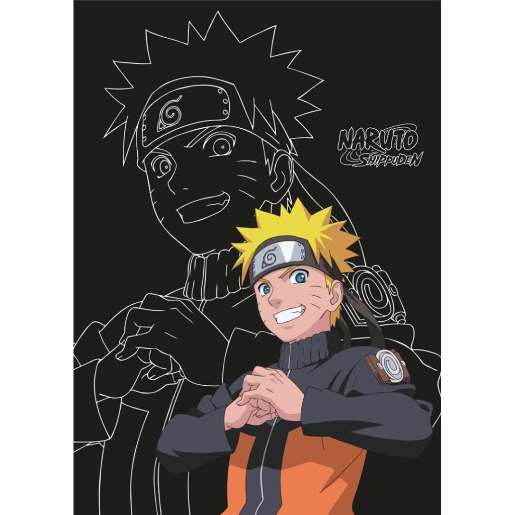 NARUTO SHIPPUDEN - Flanel Blanket 110x150cm - Naruto