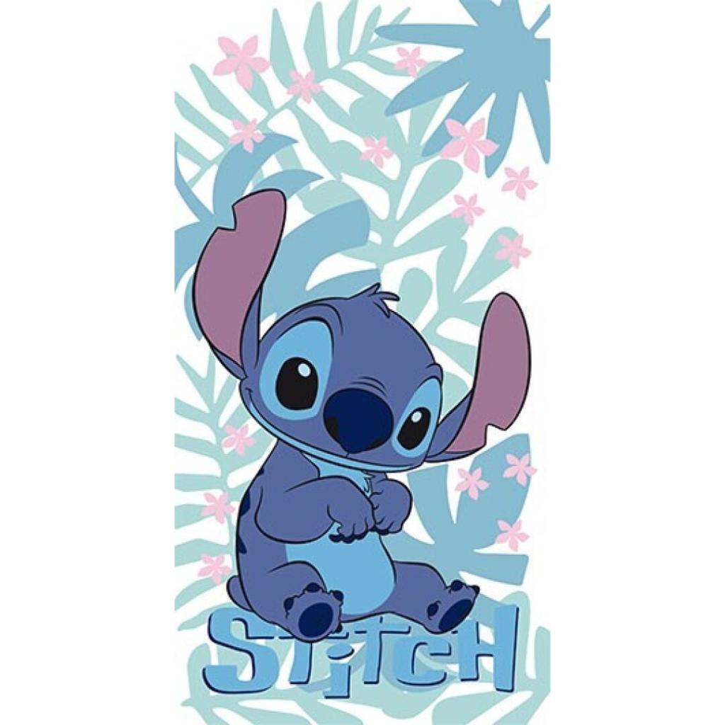 LILO & STITCH - Stitch Sit - Beach Towel 100% Polyester - 70x140cm