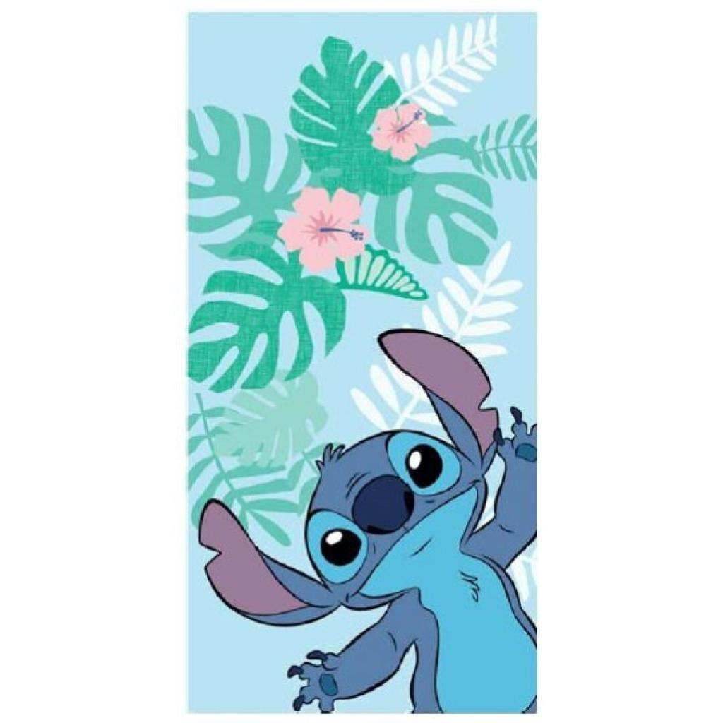 LILO & STITCH - Stitch - Beach Towel 100% Polyester - 70x140cm