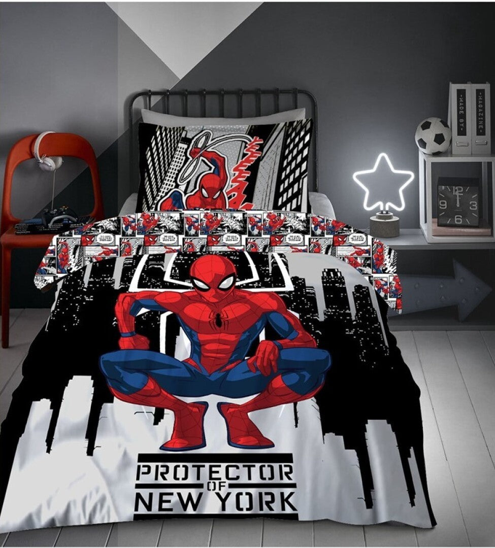 SPIDER-MAN - Protector of New York - Duvet Cover 140x200cm + 65x65cm