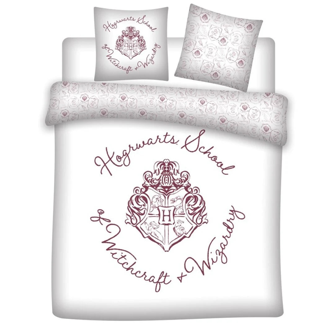 HARRY POTTER - Hogwarts - Duvet Cover 240x220cm + 2x65x65cm