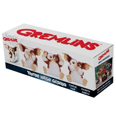 GREMLINS - Gizmo - 3 Statue set 8.2cm