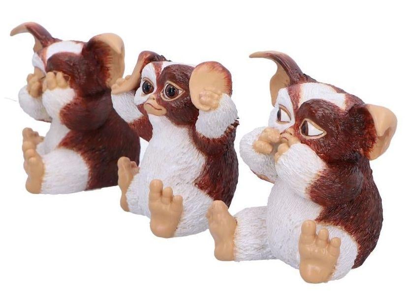 GREMLINS - Gizmo - 3 Statue set 8.2cm