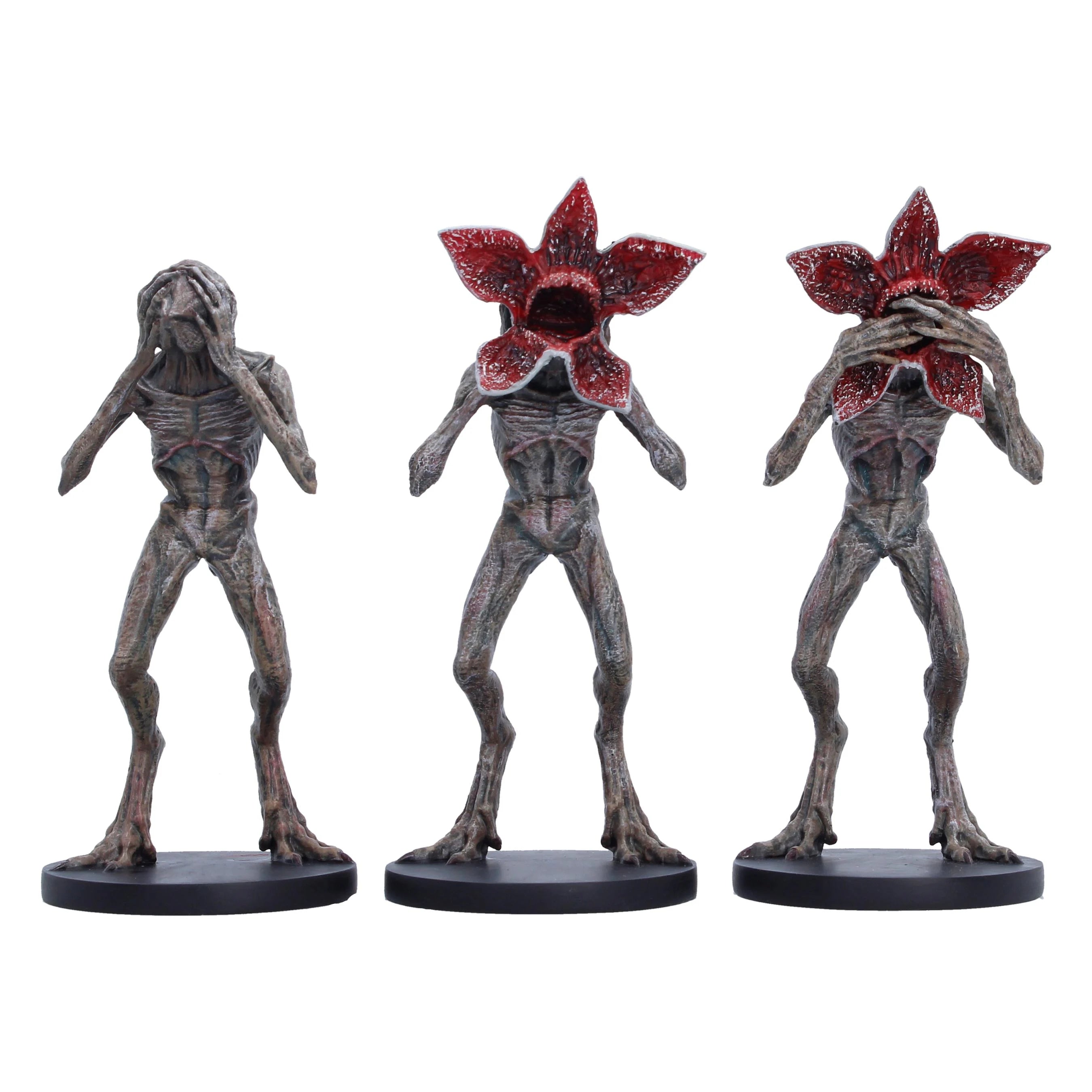 STRANGER THINGS - Three Wise Demogorgons - 3 Statue Set