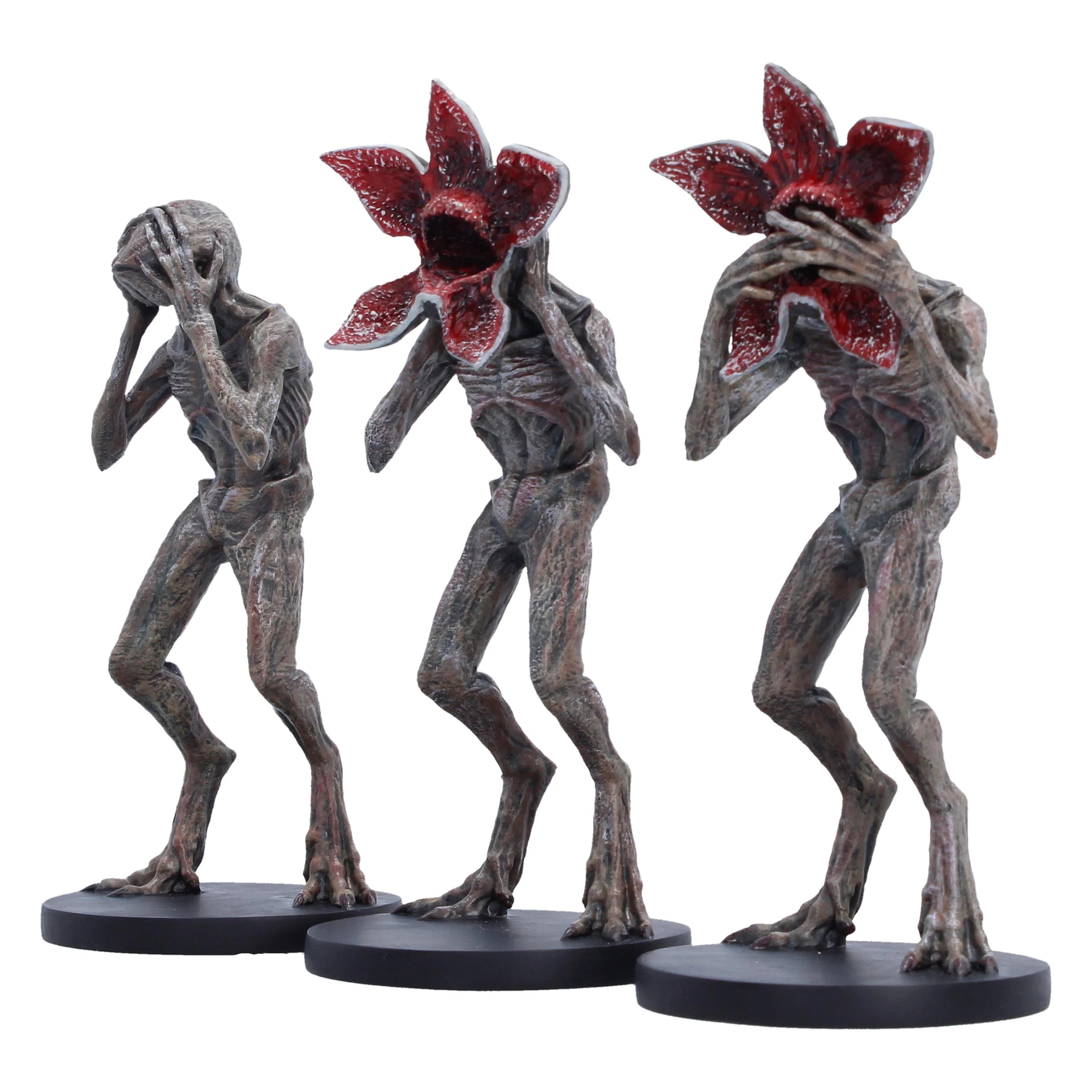 STRANGER THINGS - Three Wise Demogorgons - 3 Statue Set