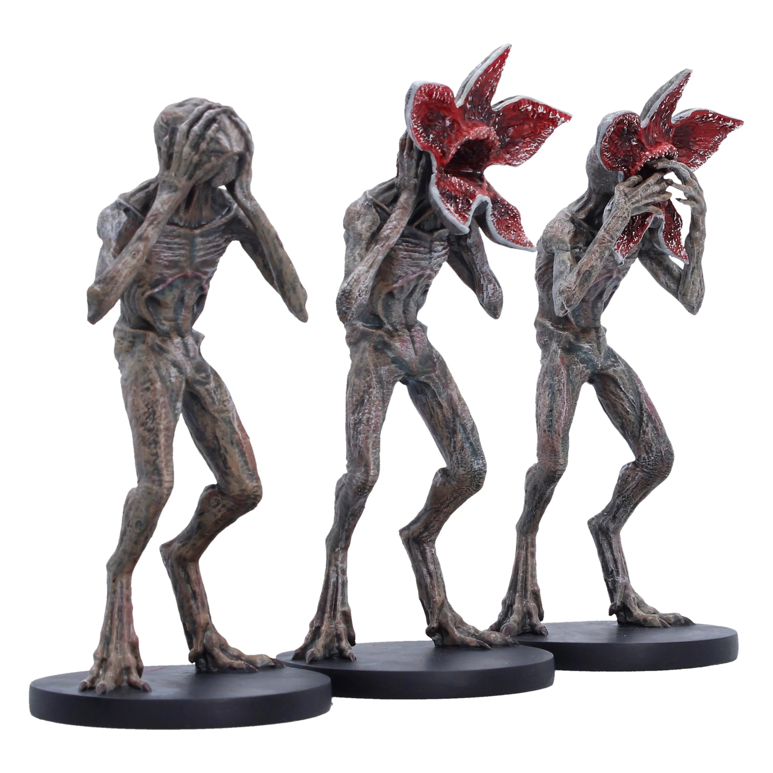 STRANGER THINGS - Three Wise Demogorgons - 3 Statue Set
